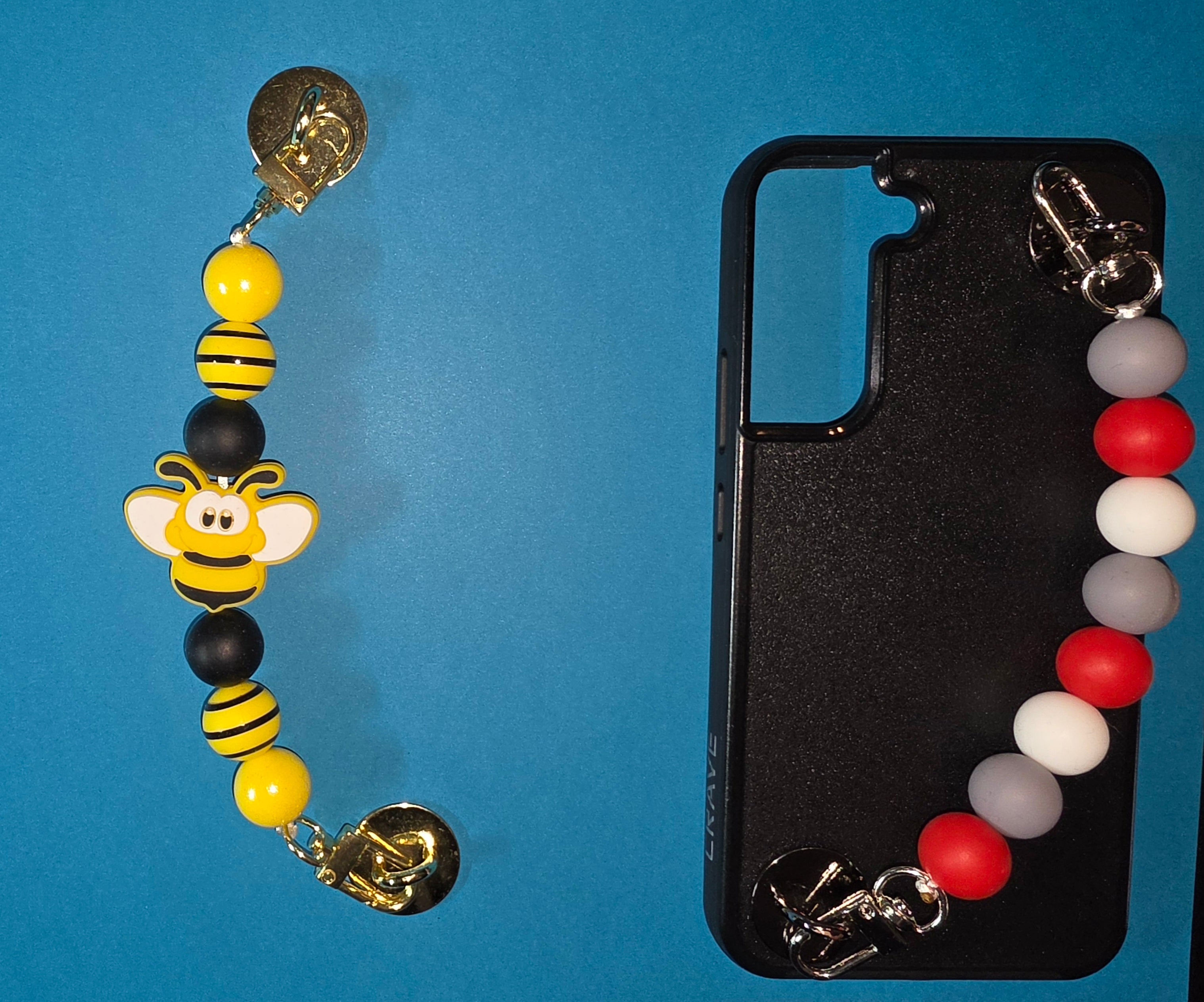 Bee Adhesive Phone/Tablet Charm