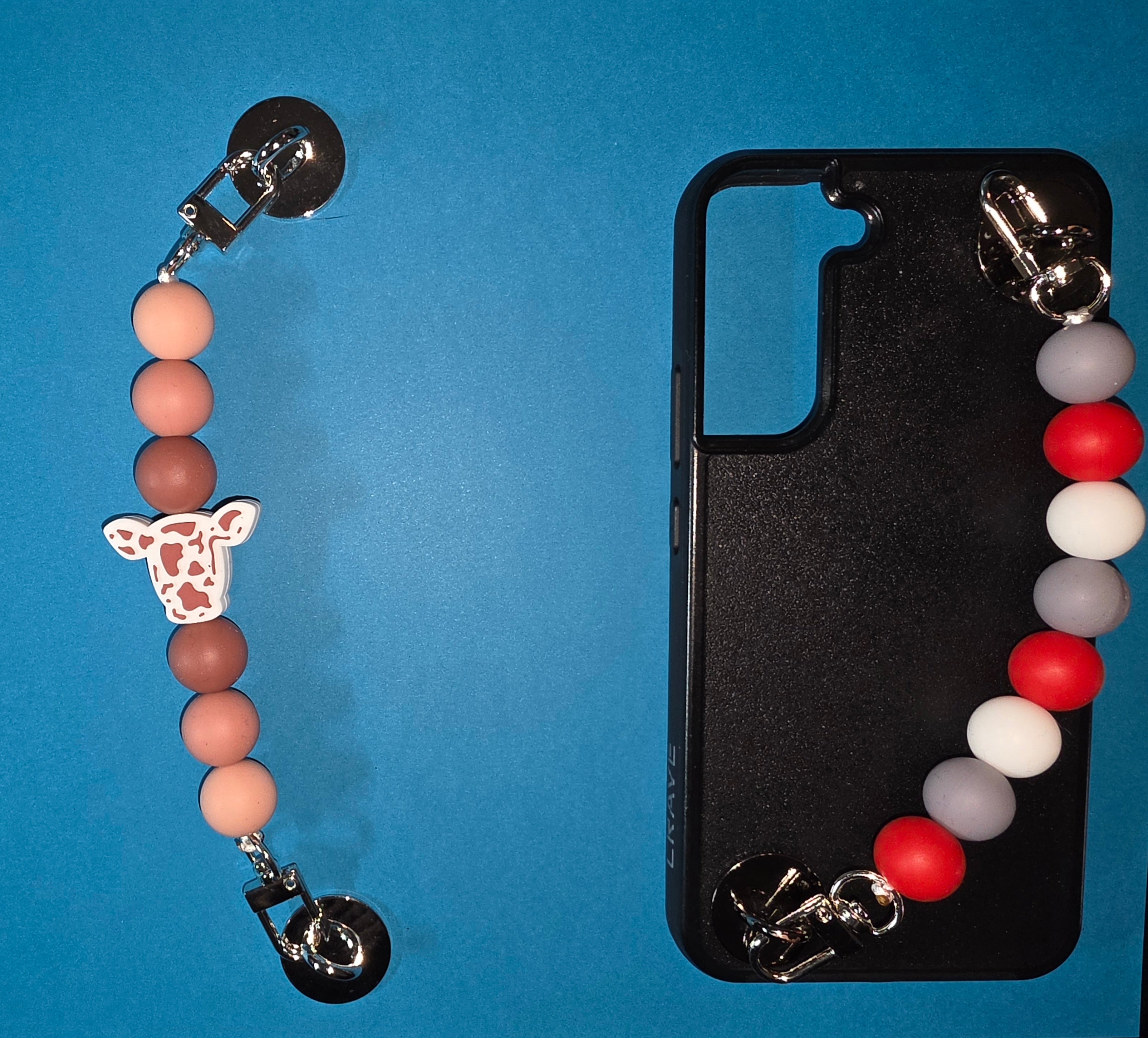 Spotted Brown Cow Adhesive Phone/Tablet Charm