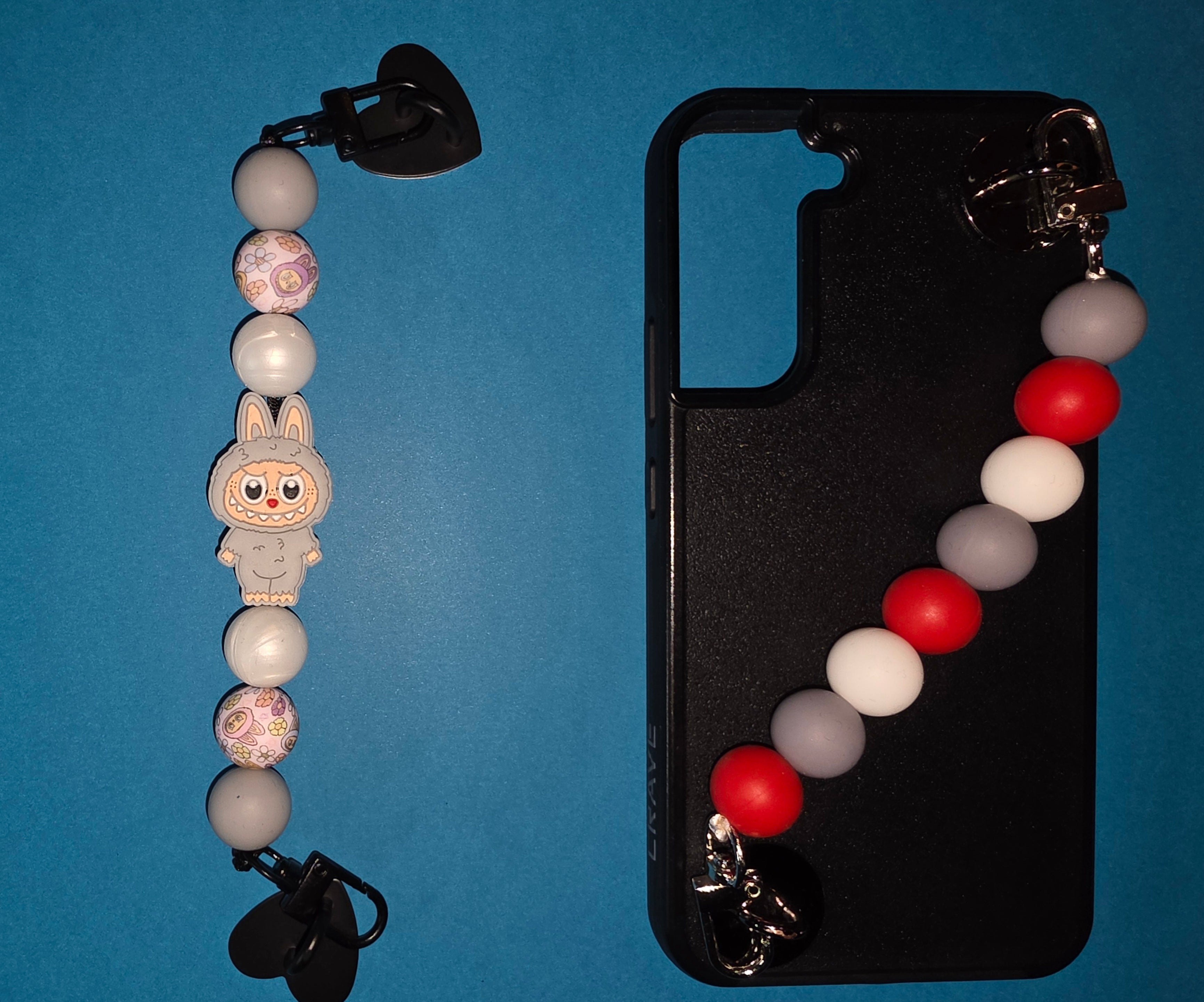 Gray Bubu Adhesive Phone/Tablet Charm