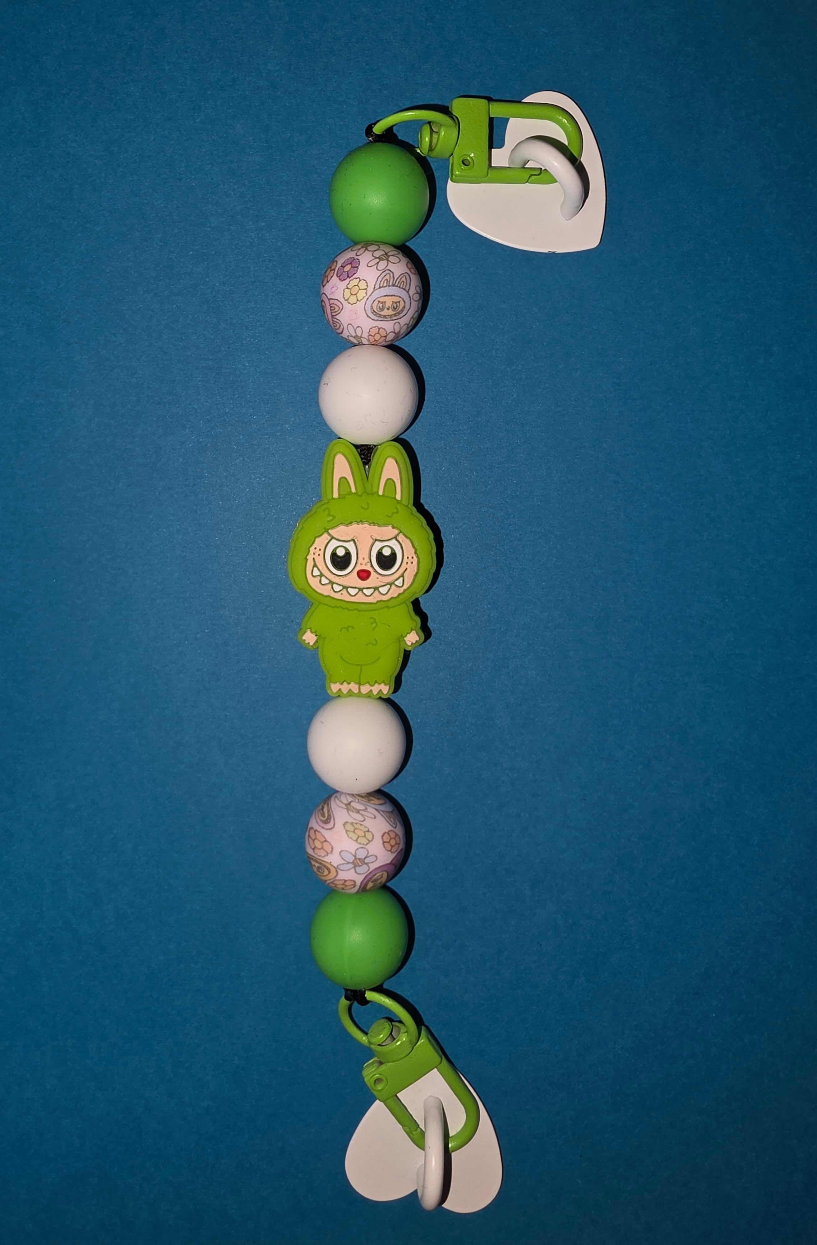 Lime Green Bubu Adhesive Phone/Tablet Charm